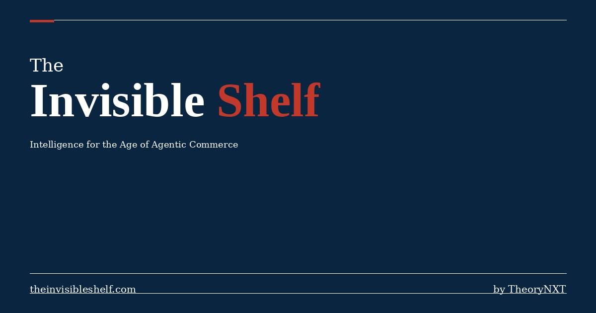 The Invisible Shelf: Intelligence for the Age of Agentic Commerce